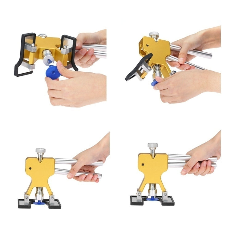 D6 44 in 1 Car Paintless Dent Dings Repair Lifter Tools Kit, Plug Type:Cigarette Lighter Plug