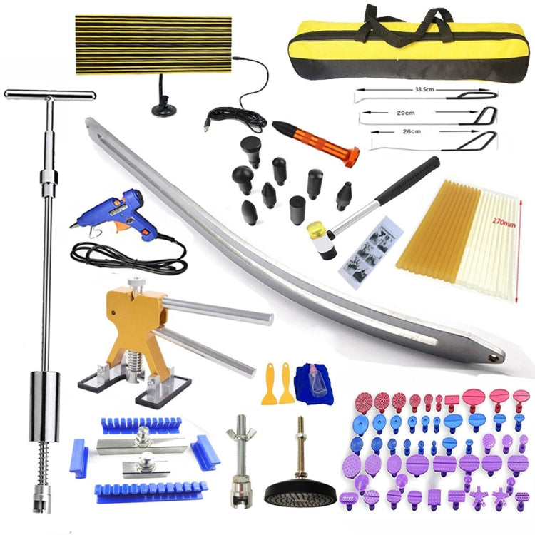N4 107 in 1 Car Paintless Dent Removal Fender Damage Repair Puller Lifter, Plug Type:US Plug