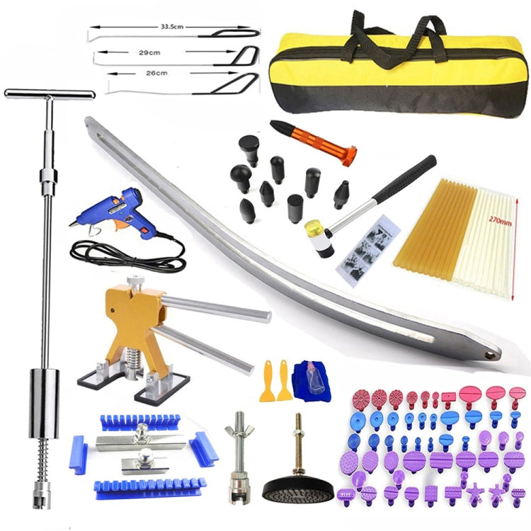 N5 104 in 1 Car Paintless Dent Removal Fender Damage Repair Puller Lifter, Plug Type:Cigarette Lighter Plug