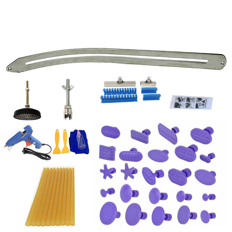 N11 51 in 1 Car Paintless Dent Removal Fender Damage Repair Puller Lifter, Plug Type:US Plug