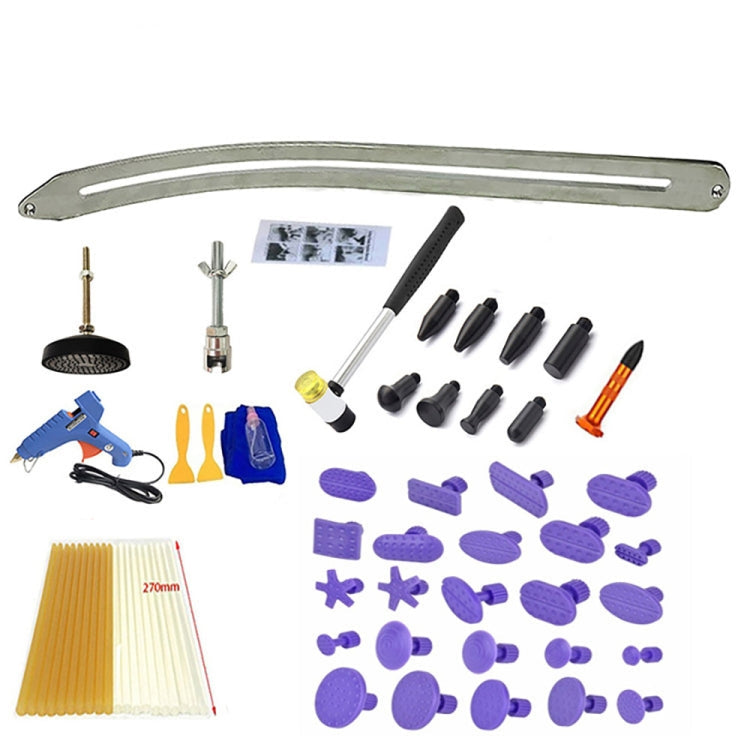 N12 66 in 1 Car Paintless Dent Removal Fender Damage Repair Puller Lifter, Plug Type:Cigarette Lighter Plug