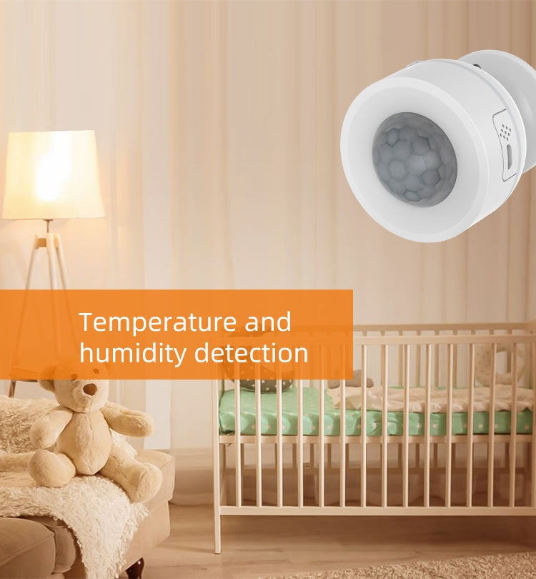 NEO NAS-PD07W WiFi PIR Motion Sensor with Temperature & Humidity Sensor