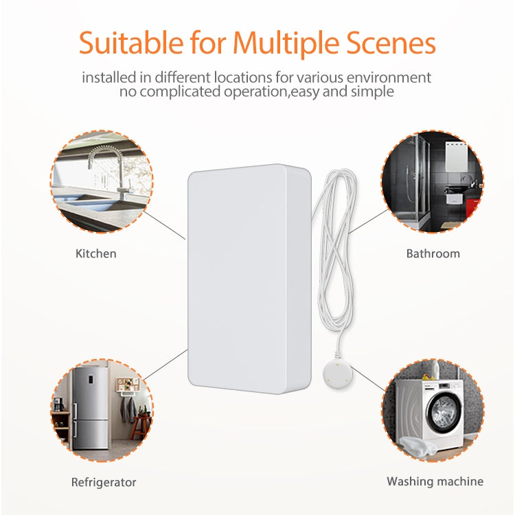 NEO NAS-WS05B Zigbee Water Sensor & Flood Sensor