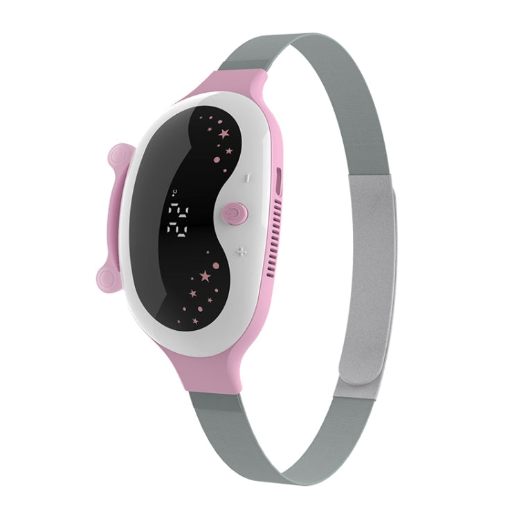 T9 Children's Head-Mounted Cold Compress Meter(Flower Pink)