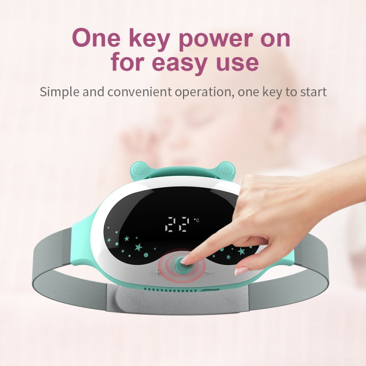 T9 Children's Head-Mounted Cold Compress Meter(Flower Pink)