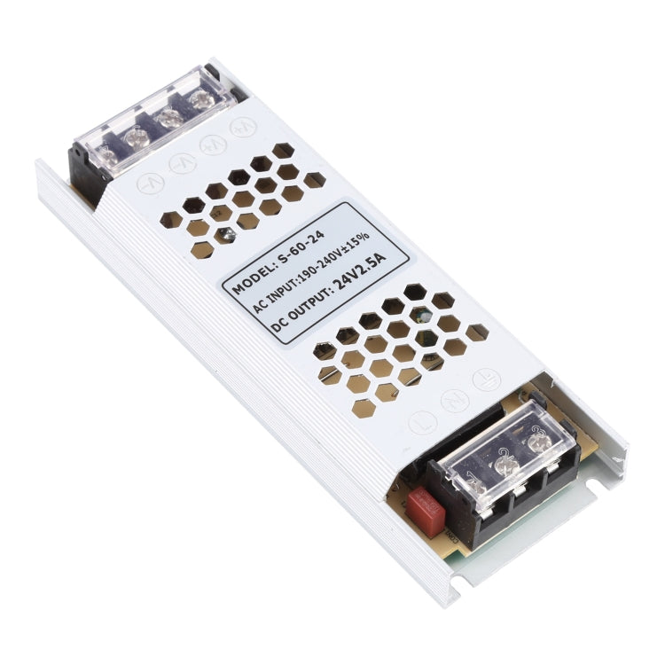 S-60-24 DC24V 2.5A 60W LED Switching Power Supply Transformer