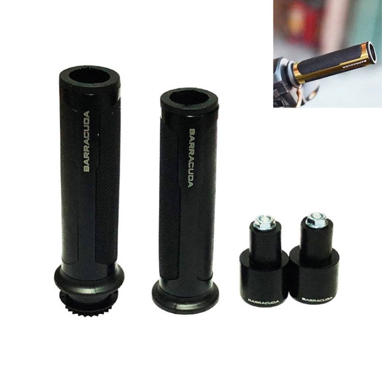 Motorcycle Modification Accessories Hand Grip Cover Handlebar Set(Black)