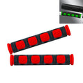 2 PCS Motorcycle Modification Accessories PVC Horn ShapeHand Grip Cover Handlebar Set(Red)