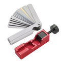 Car Universal Spark Plug Gap Tool with Feeler Gauge for Most 10mm 12mm 14mm 16mm Spark Plugs(Red)