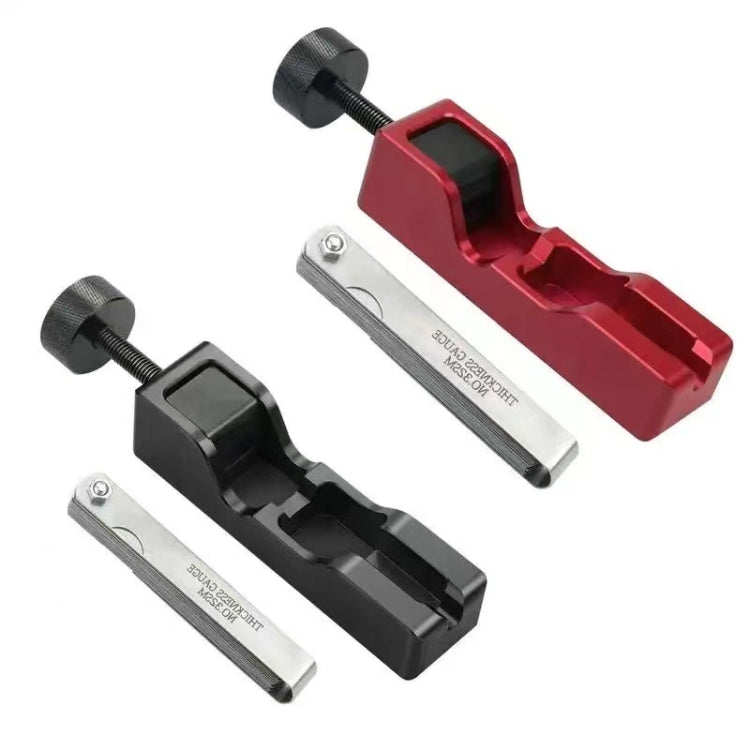 Car Universal Spark Plug Gap Tool with Feeler Gauge for Most 10mm 12mm 14mm 16mm Spark Plugs(Red)