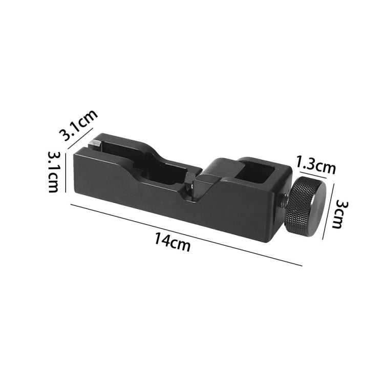 Car Universal Spark Plug Gap Tool with Feeler Gauge for Most 10mm 12mm 14mm 16mm Spark Plugs(Black)