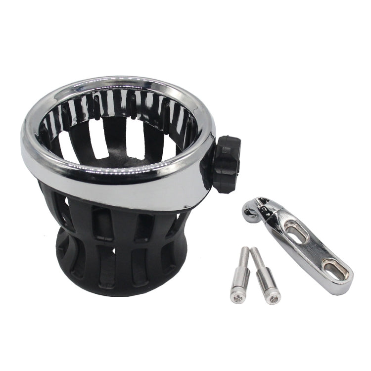 Motorcycle Drinking Holder Cup for Honda GL1800(Silver)