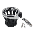 Motorcycle Drinking Holder Cup for Honda GL1800(Silver)