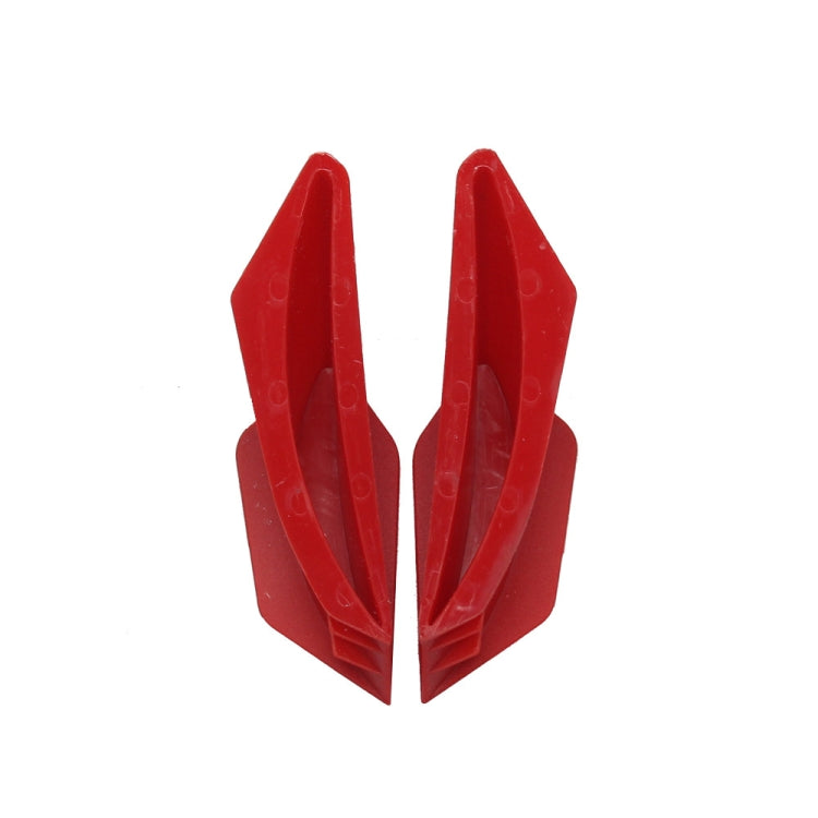 Motorcycle Dynamic Motorcycle Wing Kit(Red)