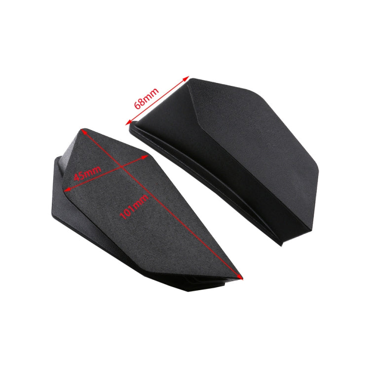 Motorcycle Dynamic Motorcycle Wing Kit(Red)