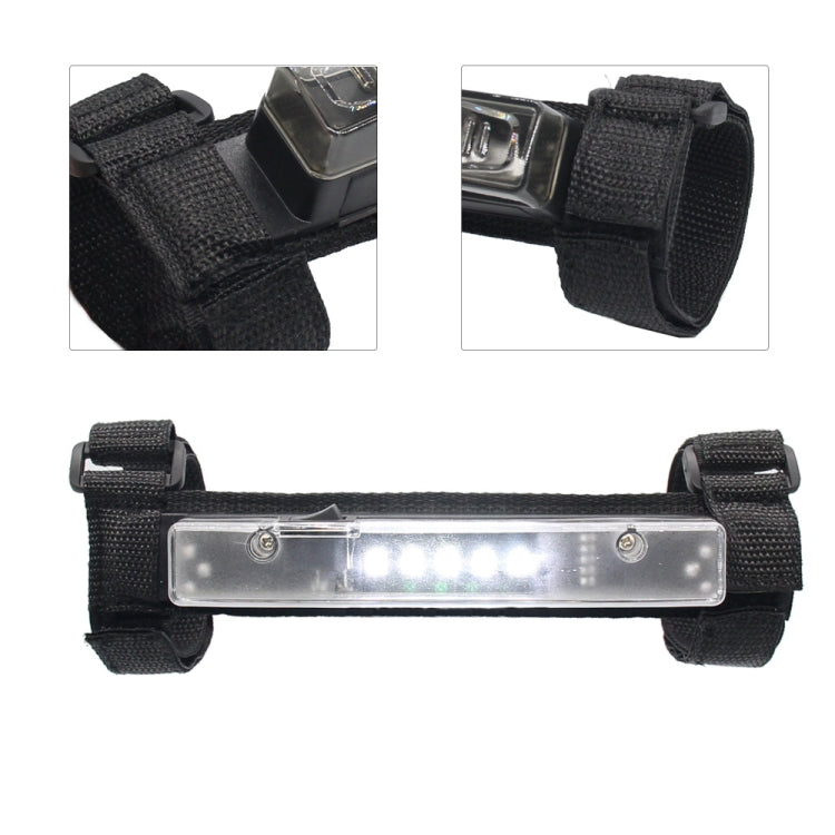 Motorcycle LED Guard Bar Light for UTV ATV Polaris RZR Golf Cart(Transparent)