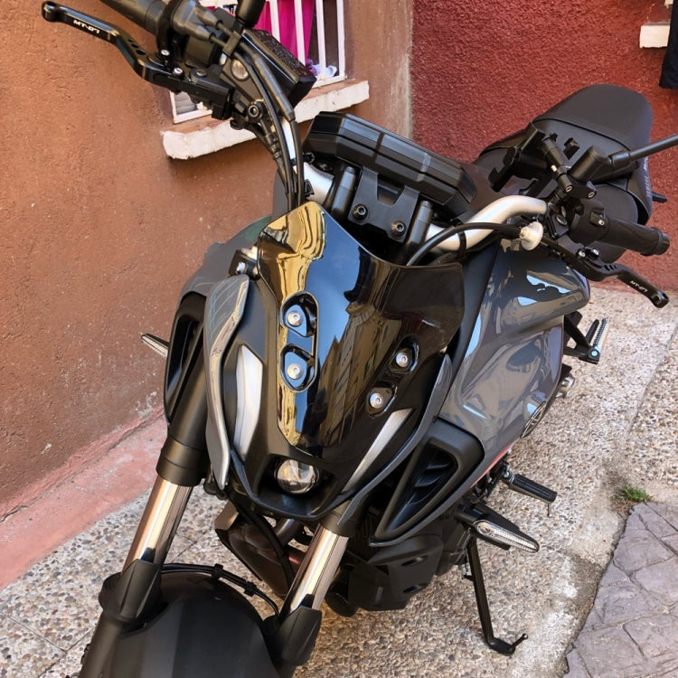 Motorcycle Airflow Deflector Windshield for Yamaha MT-07 2021(Transparent)