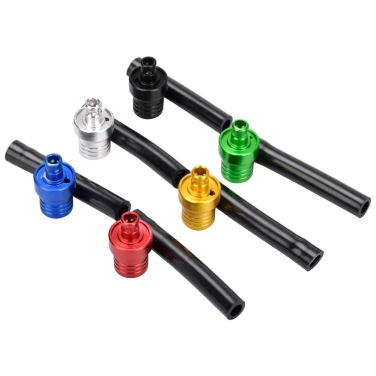5 PCS Universal Motorcycle Tank Gas Fuel Cap Valve Vent Breather Hose Tube(Black)