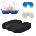 Soft U-shaped cushion Ergonomic Seat, Model:Mesh Style(Black)