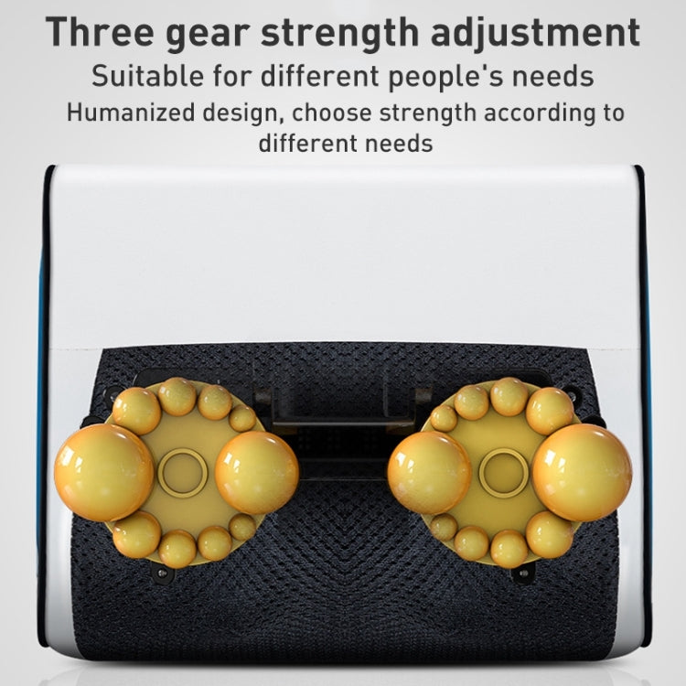 Multifunctional Hot Compress Neck Massager Car Cervical Spine Massage Pillow(Red Upgrade)