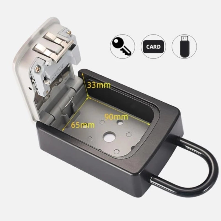 KS6500 Installation-free Hanging Decoration Key Password Box(Red)