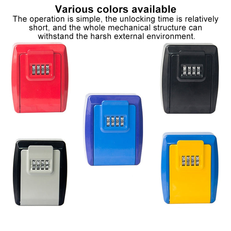 G12 Nail Free Installation Password Key Storage Box(Yellow)