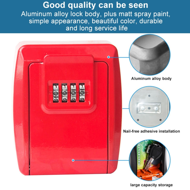 G12 Nail Free Installation Password Key Storage Box(Yellow)
