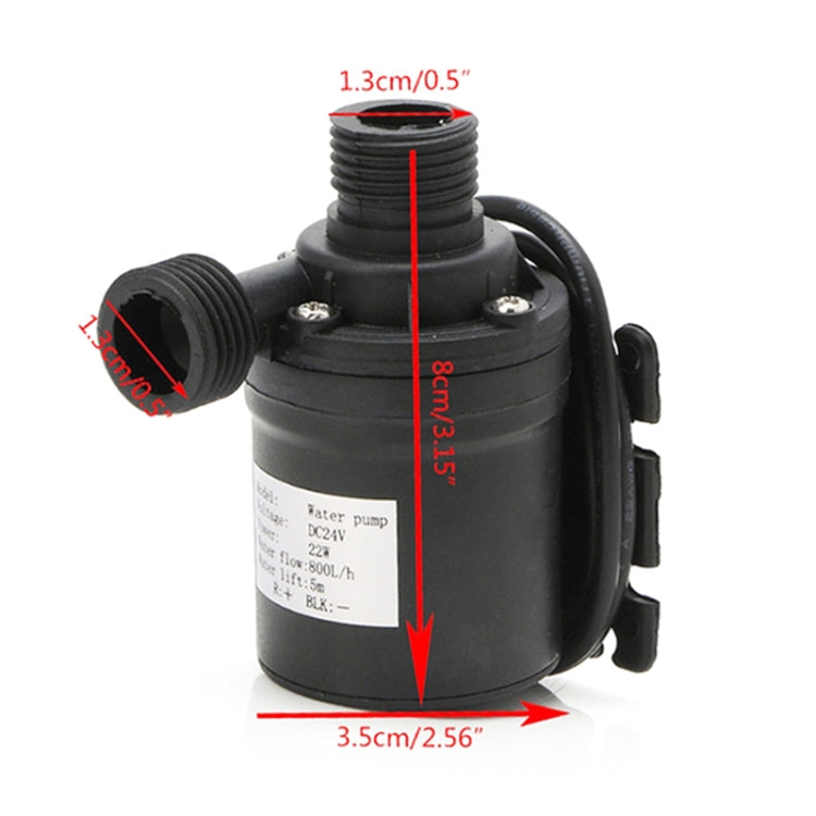 DC12V 5.5M Lift Brushless Motor Submersible Pump