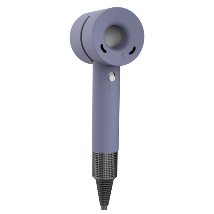 Hairdryer Shockproof Silicone Protective Case For Dyson(Lavender Grey)