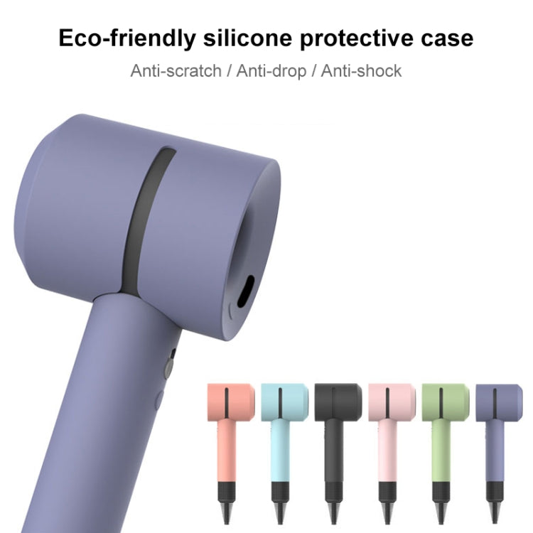 Hairdryer Shockproof Silicone Protective Case For Dyson(Light Pink)