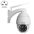 Sricam SP008C 5MP 10X Zoom IP66 Waterproof CCTV WiFi IP Camera Monitor, Plug Type:UK Plug(White)