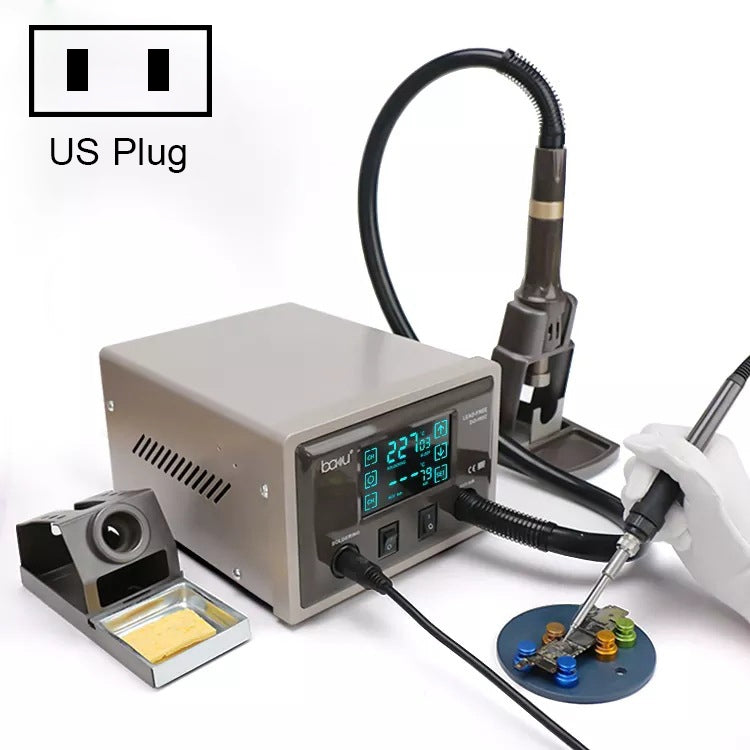 BAKU BA-9852 Digital ESD Hot Air Gun Soldering Station Welding Solder Iron(US Plug)