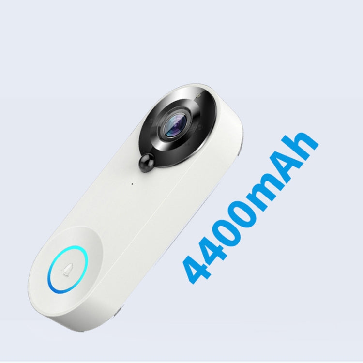 W3 150 Degree Wide Angle 1080P Smart Doorbell Set(Black)