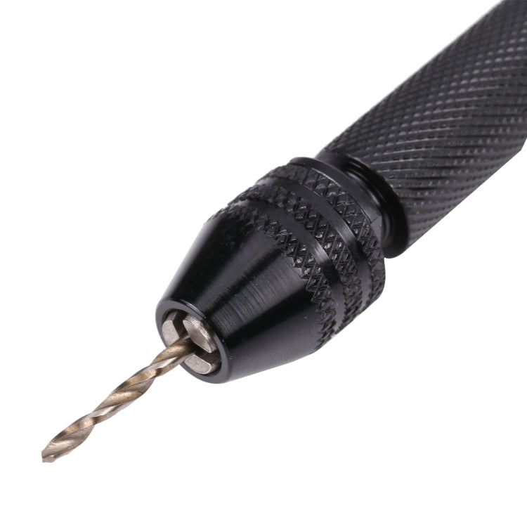 Precision Pin Vise Mini Twist Drill Bits Hand Drill Set, Model:8011