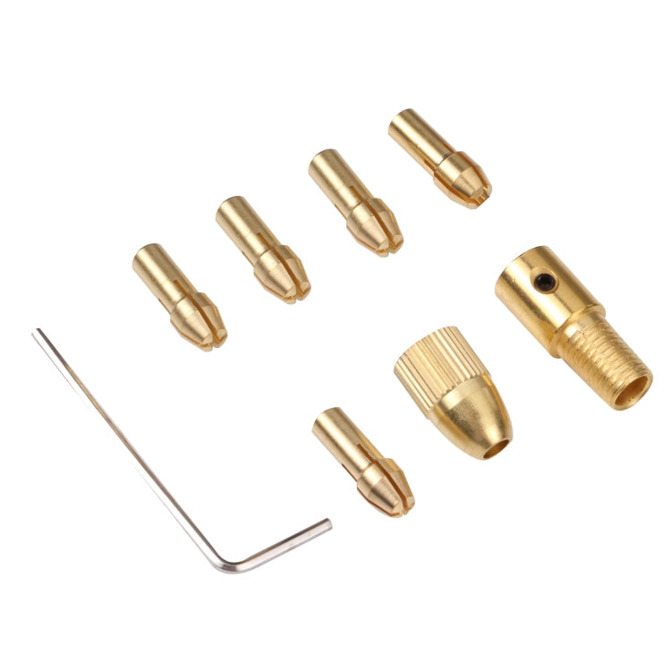 DIY-2.0 7 in 1 DIY Mini Chuck Fixture Clamp Drill Chuck Clip
