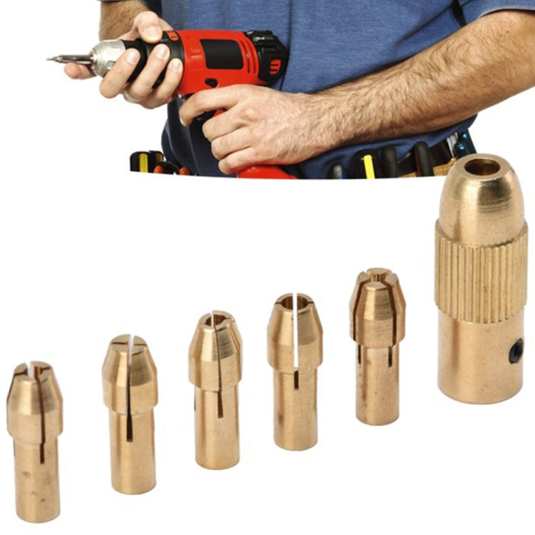 DIY-2.0 7 in 1 DIY Mini Chuck Fixture Clamp Drill Chuck Clip