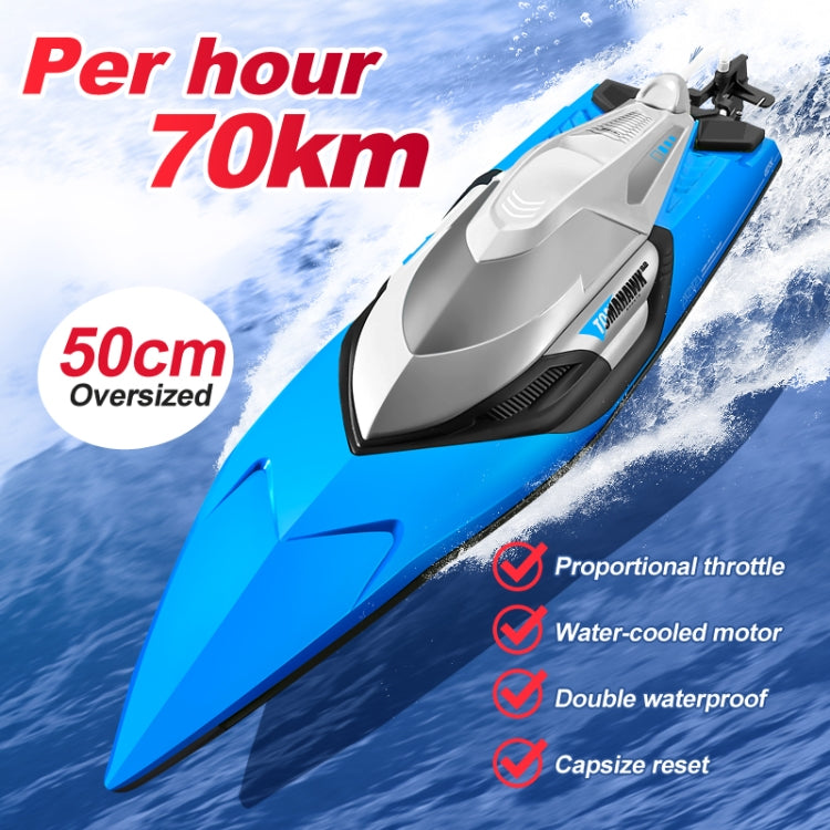 S2 Waterproof High Speed RC Speedboat Toy Boat(Green)