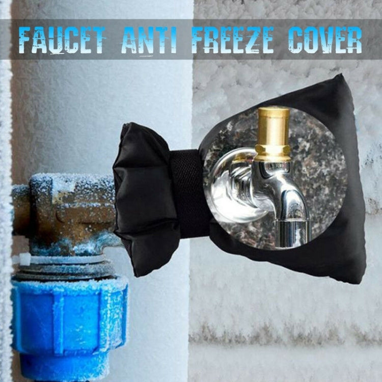 420D Oxford Cloth Outdoor Waterproof Winter Faucet Antifreeze Cover(Red)