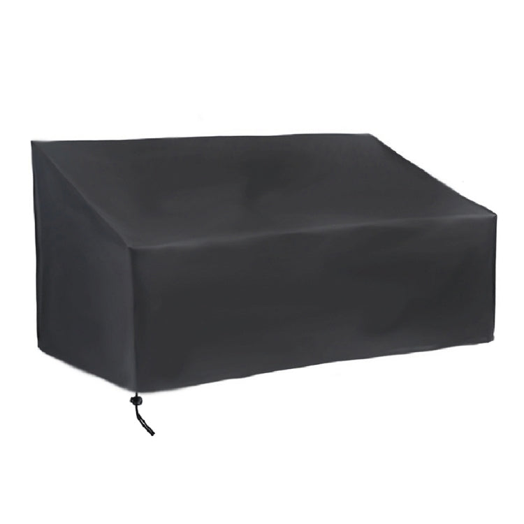 Sofa Recliner Table Waterproof Dustproof Cover, Size:134x66x89/69cm(Black)