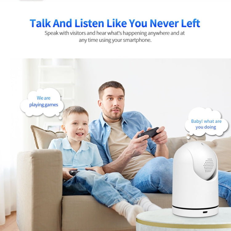 SriHome SH042 2.0MP 1080P HD AI WiFi Pan-tilt Surveillance Camera(AU Plug)