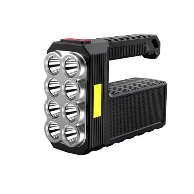 USB Charging Super Bright Waterproof 8 LED Camping Flashlight Lamp