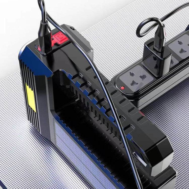 USB Charging Super Bright Waterproof 8 LED Camping Flashlight Lamp