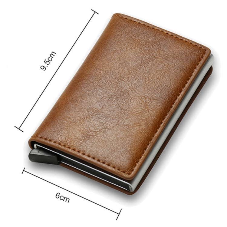 C1804H1 RFID Carbon Fiber Wallet For Men(Dark Grey)