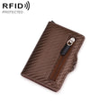 C1911H9 RFID Multi-card PU Leather Metal Card Package(Gold)