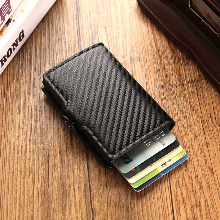 C1911H9 RFID Multi-card PU Leather Metal Card Package(Gold)