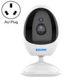 ESCAM QF006 3MP 1296P HD Indoor Wireless PTZ IP Camera IR Night Vision AI Humanoid Detection Home Security CCTV Monitor, Plug Type:AU Plug(White)
