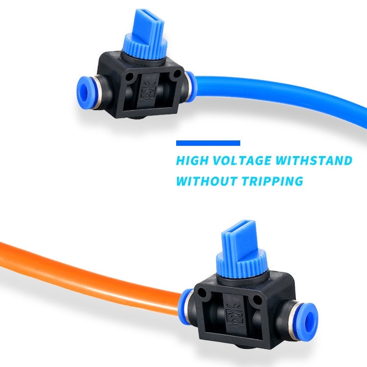 HVFF-8 LAIZE Manual Valve Pneumatic Quick Fitting Connector