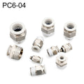 PC6-04 LAIZE PC Straight Pneumatic Quick Fitting Connector