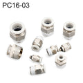 PC16-03 LAIZE PC Straight Pneumatic Quick Fitting Connector