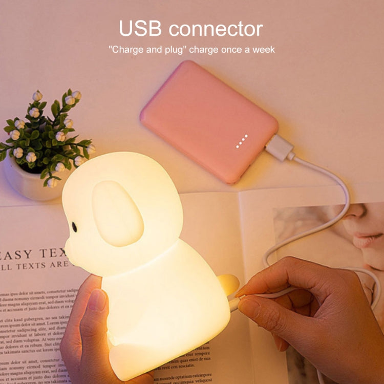 LED Colorful Silicone Sensor Night Light, Specification:Warm Light + Colorful